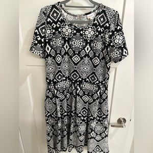 Lularoe Amelia Dress Sz 3X